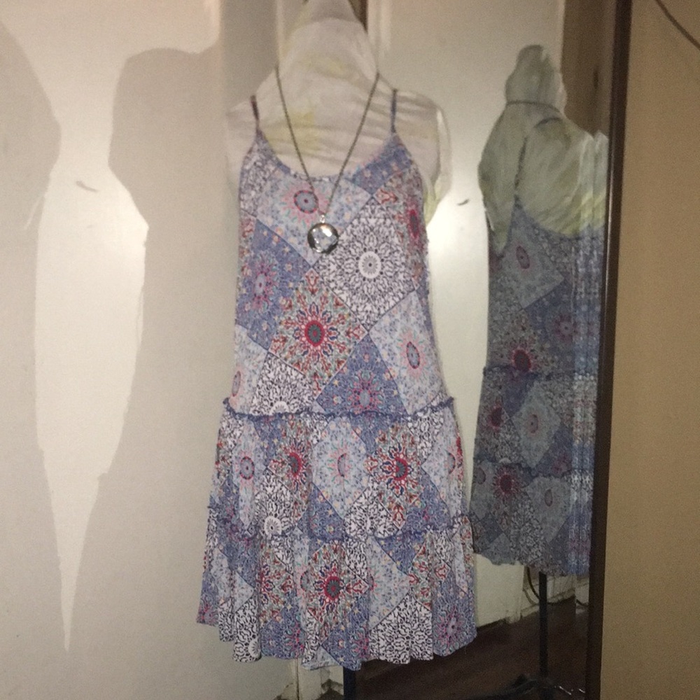 Melissa Paige spaghetti strip dress